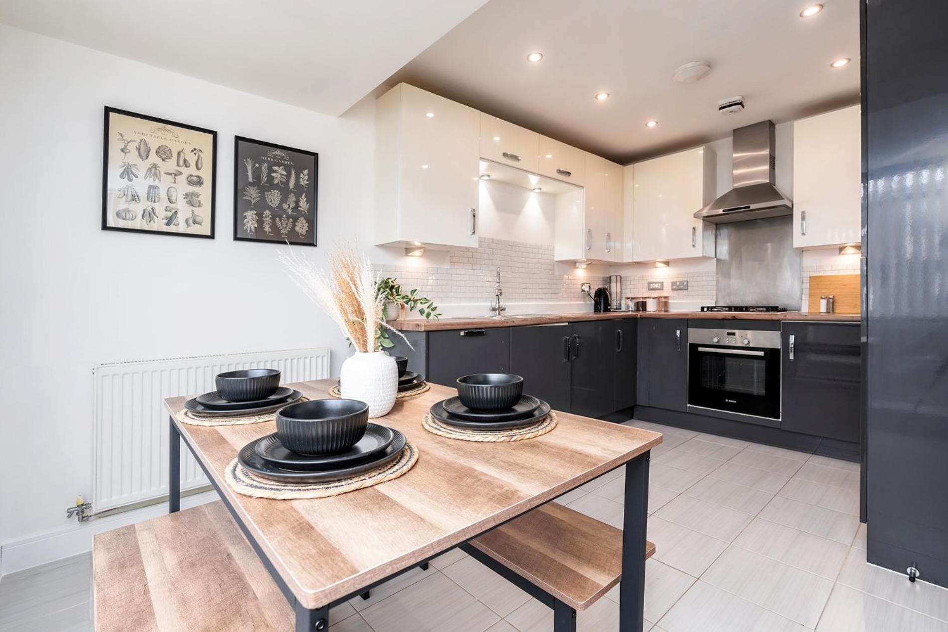 6 Guests - 3 Bedrooms - Free Wi-Fi - מנצ'סטר מראה חיצוני תמונה