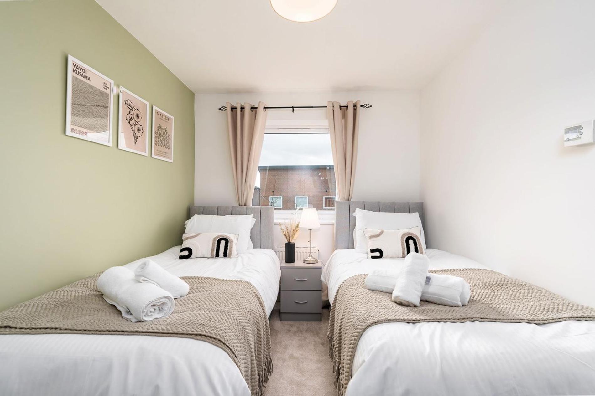 6 Guests - 3 Bedrooms - Free Wi-Fi - מנצ'סטר מראה חיצוני תמונה